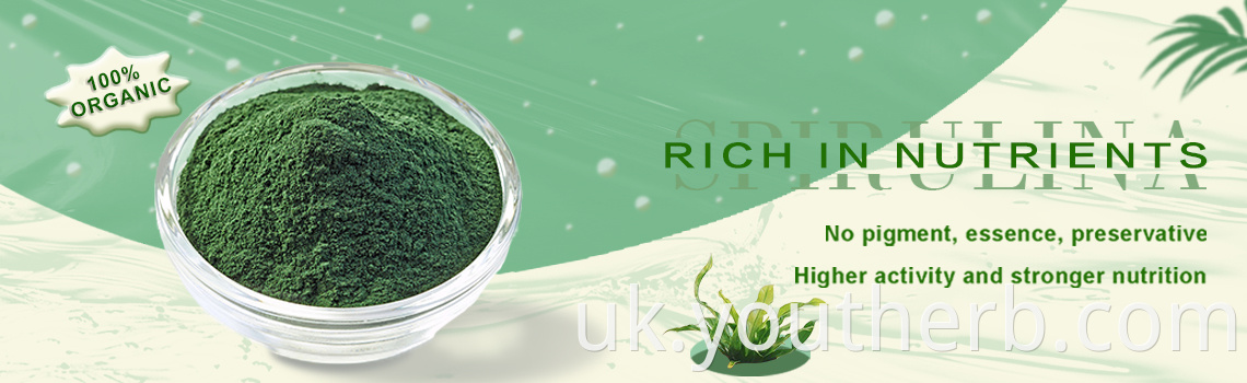 100% Organic spirulina powder